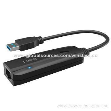 USB3.0 Gigabit Ethernet Adapter, Supports Parallel Detection and Automatic Polarity